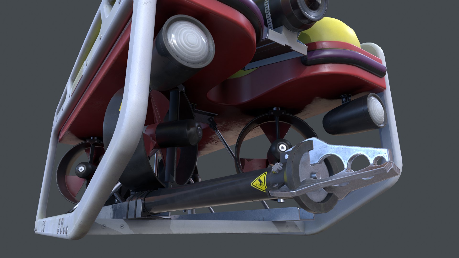 3D Seaeye Falcon ROV Model - TurboSquid 2276263