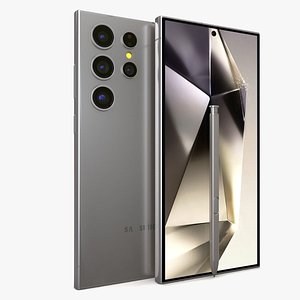 Samsung Galaxy S24 Ultra Titanium Gray model