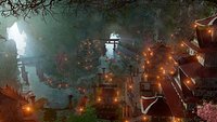 Fantasy Asian Cave Town Environment