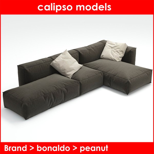 peanut b bonaldo sofa 3d model