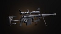 Rifle M200 Intervention Optic Sniper