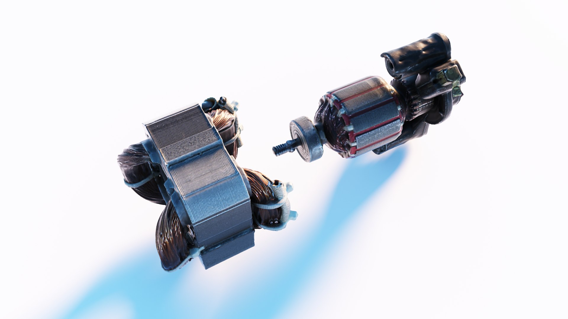 3D Electric Motor - TurboSquid 2210914