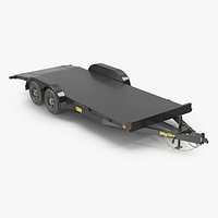 BigTex 70DM Car Hauler Trailer 3D Model