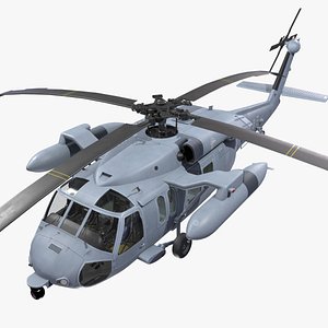 3D UH-60 Black Hawk South Korea Air Force Static model