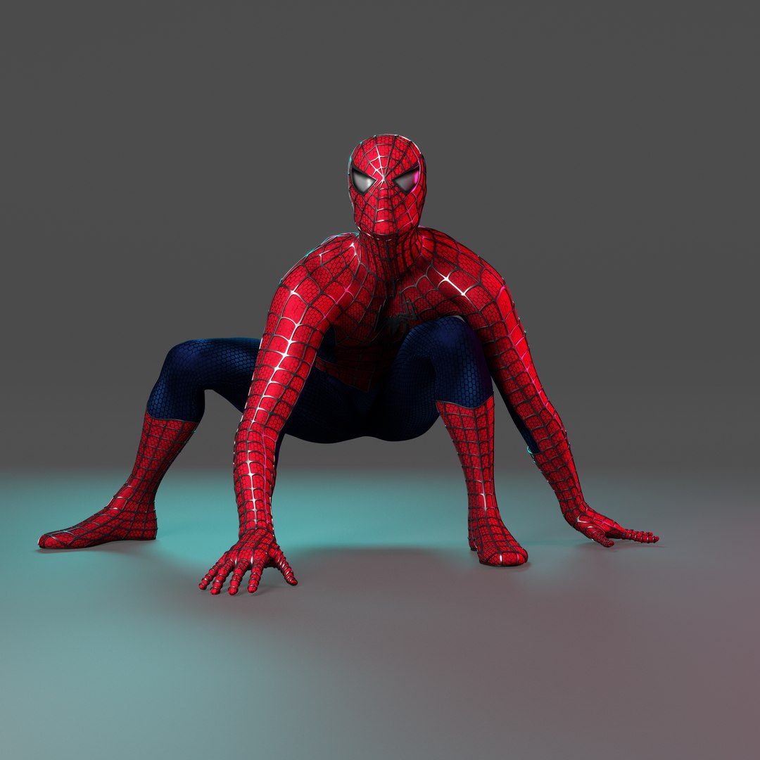 3D Spider-Man 2 Sam Raimi Version 3D Model Model - TurboSquid 2299300
