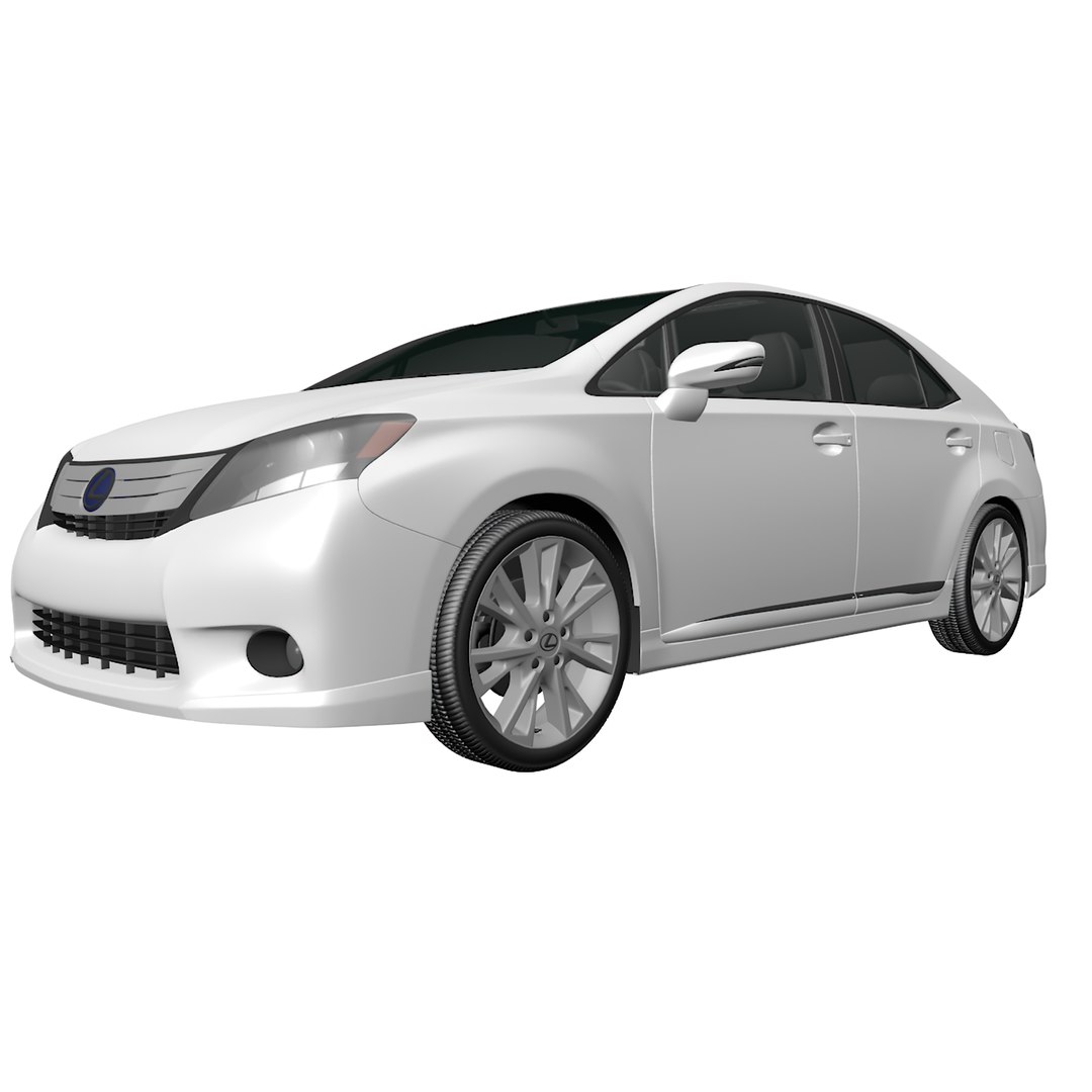 3D Lexus HS - 2010 - TurboSquid 2138565