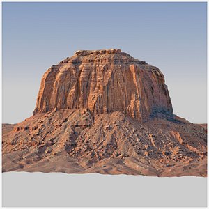 Monument Valley Mesa rock