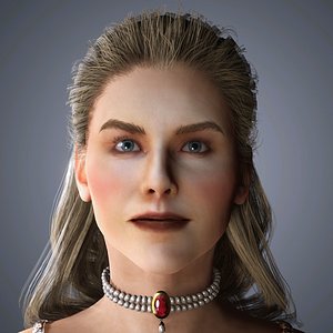 Nicole Kidman Character 3D model