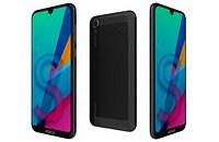 Honor 8S Midnight Black  Low Poly