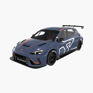 3D CUPRA Leon VZ TCR