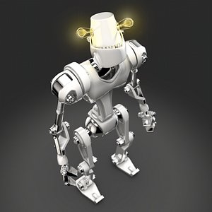 c4d toy robot