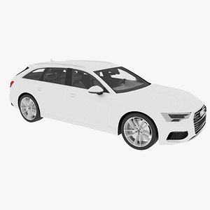 3D Audi A6 Avant 2019