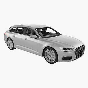 Audi A6 (C7) avant 2018 Modèle 3D - Télécharger Véhicules on