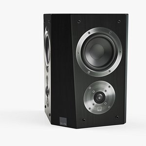 3D model SVS Ultra Surround Speaker Black Oak