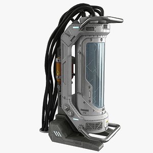 Sci Fi Container Capsule