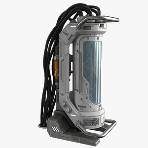 Sci Fi Container Capsule
