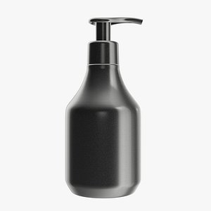 Soap Foam Bottle White - 3D Model by targetteam