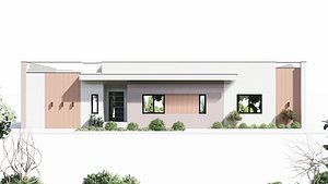 3D Modern Building  N41