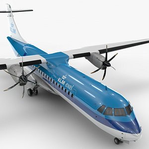 3D ATR 72 KLM EXEL L1648