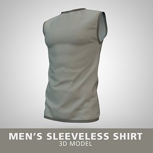 Mens Sleeveless Shirt
