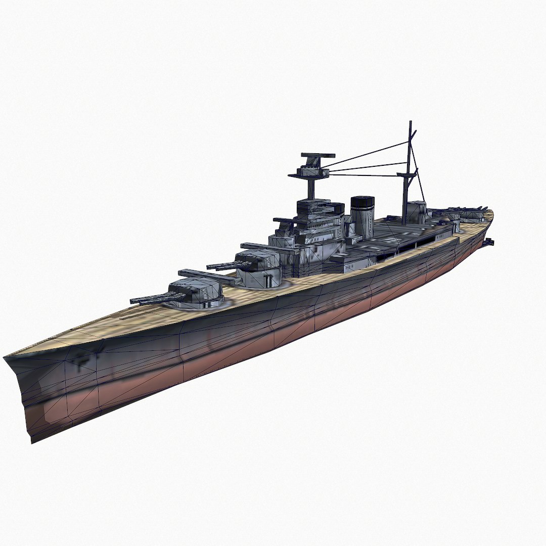 3d admiral-class battlecruisers model