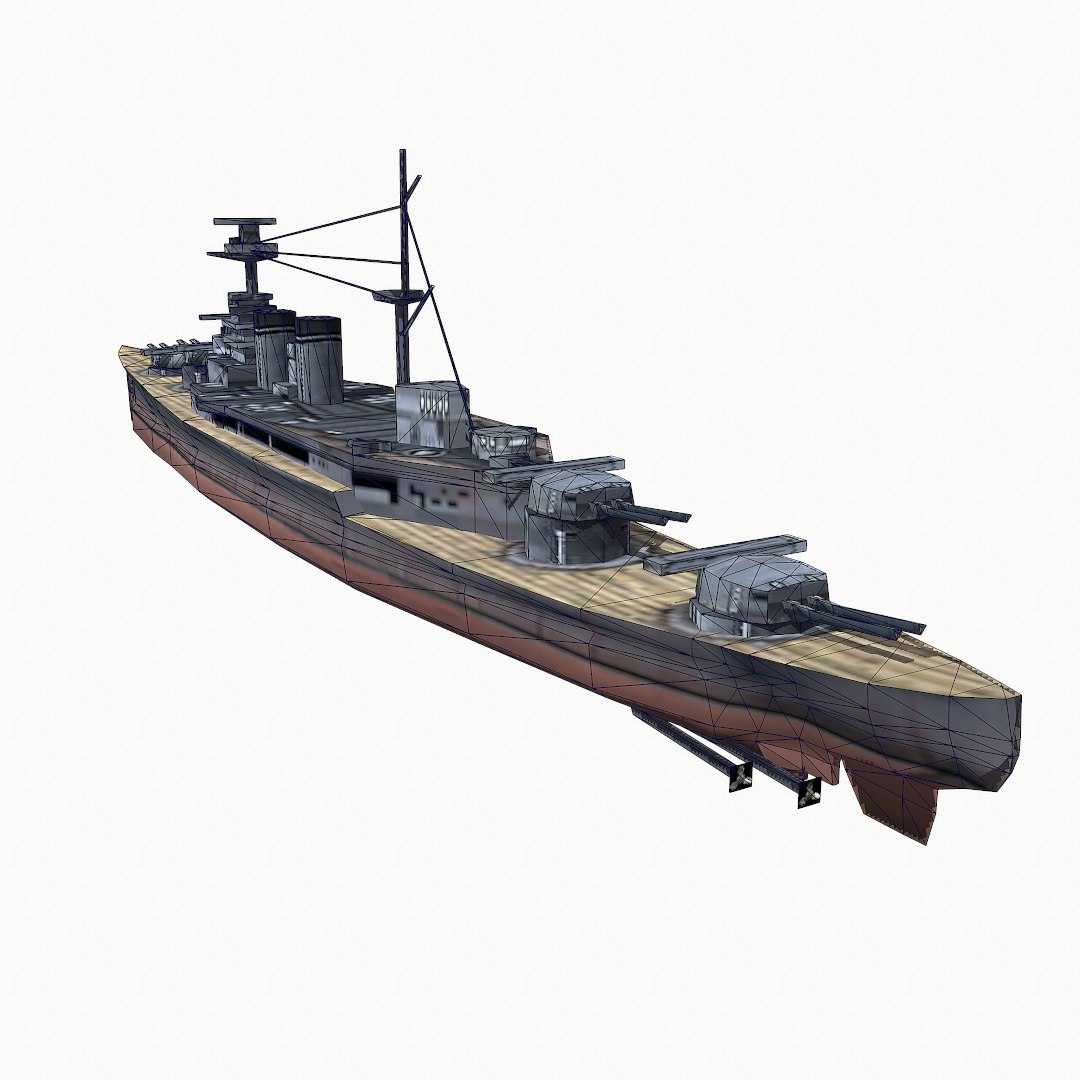 3d admiral-class battlecruisers model