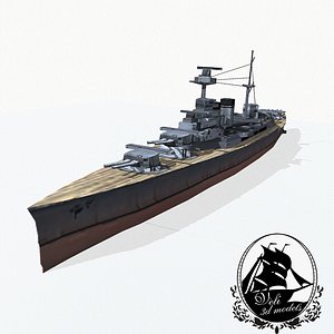 3d admiral-class battlecruisers model