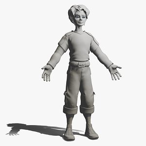 3d boy cartoon