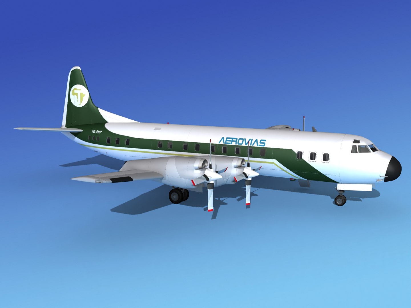 3d Propellers Electra Lockheed