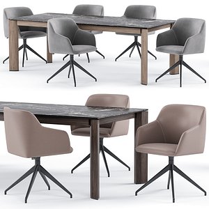 elle chair delta table model