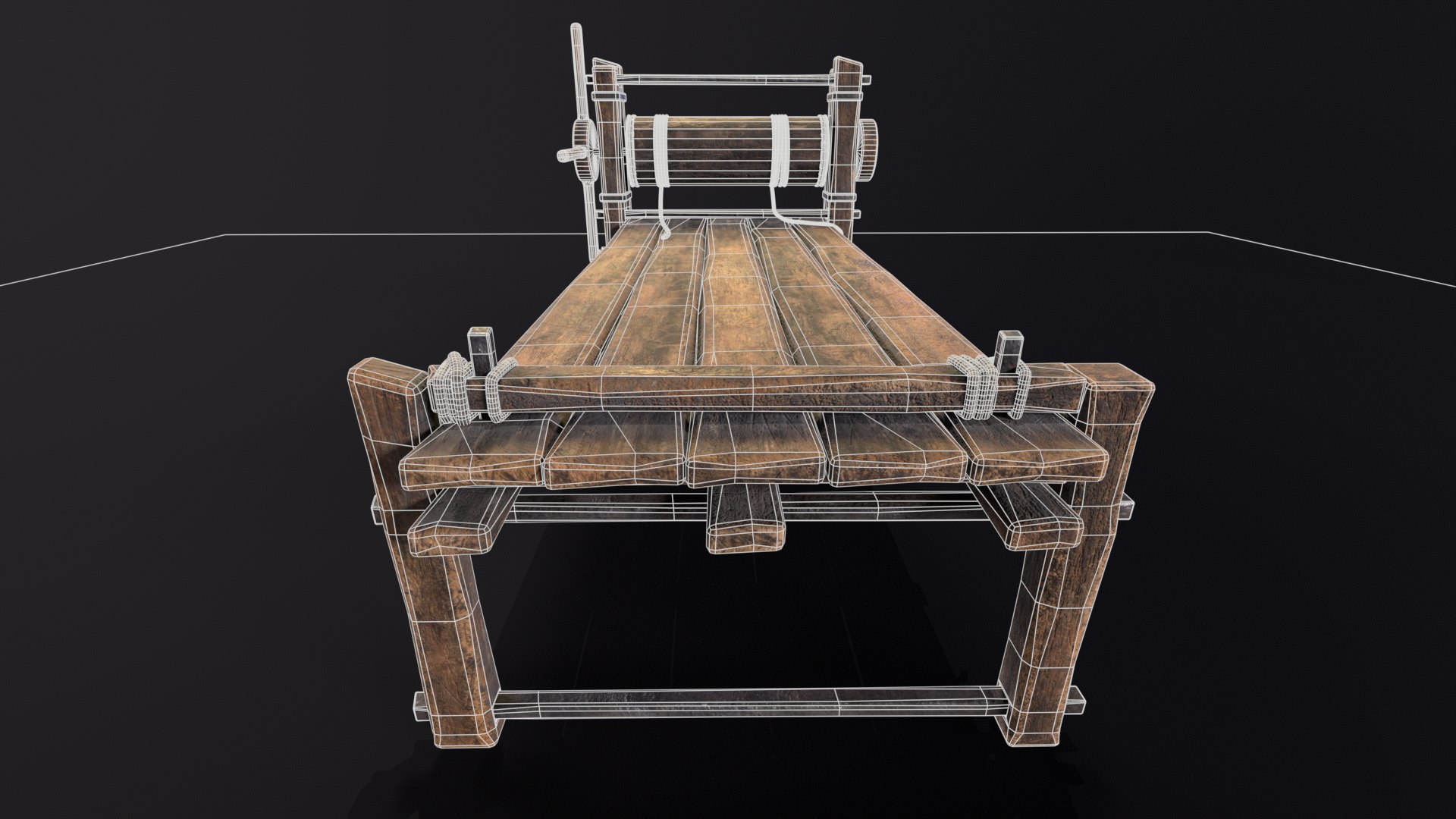 Medieval Rack Torture 3D model - TurboSquid 2175258