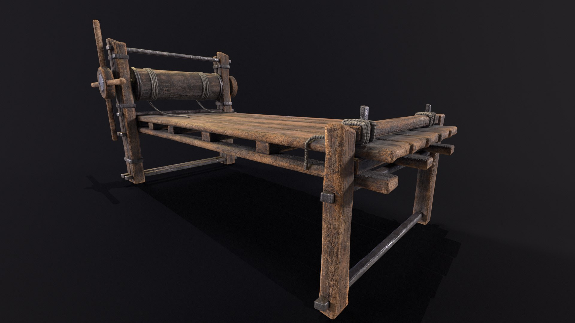 Medieval Rack Torture 3D Model - TurboSquid 2175258