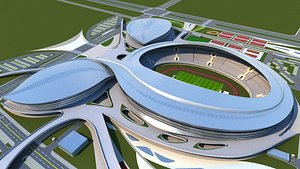 Stadium 4 3D model