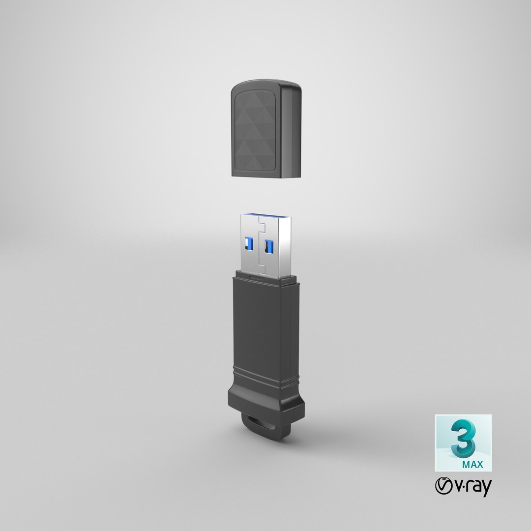 Flash Disk 3d Max