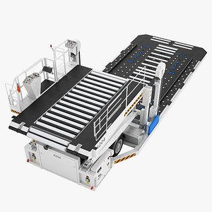 3D aircraft loader baggage