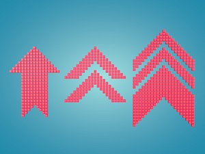 Arrows Signs 3D model