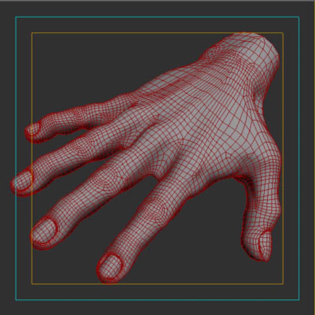 Hand 3d Model