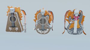 Bag 3x Bone Gala Backpack 3D