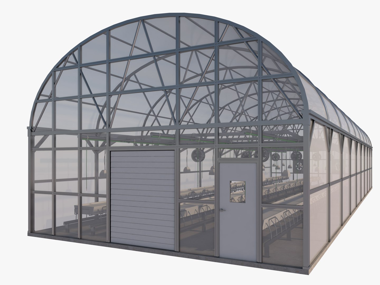3D Greenhouse - TurboSquid 2120604