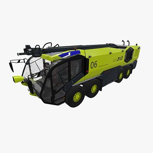 3D rosenbauer panther 8x8