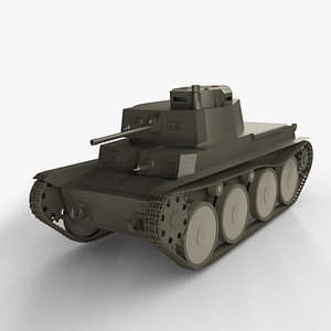 3D Tank Lt vz 38 - Pz Kpfw 38 t