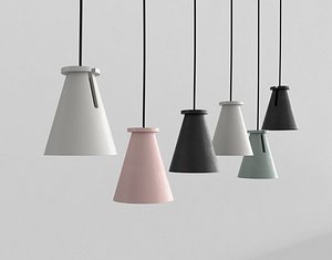 3D hanging lamps minimal