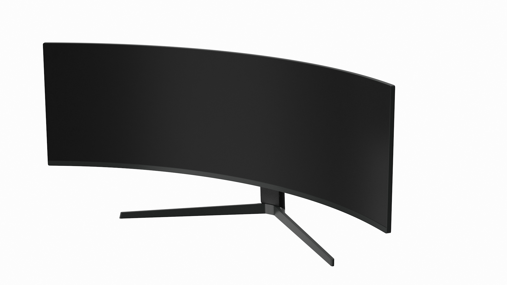 3D Model Ultrawide Curved Gaming Monitor OFF Rigged - TurboSquid 1859384