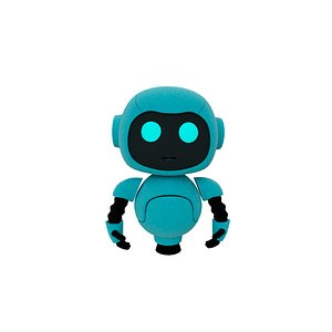 3D Robotrigged model