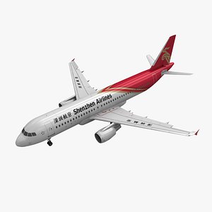 airbus a320 shenzhen airlines 3ds