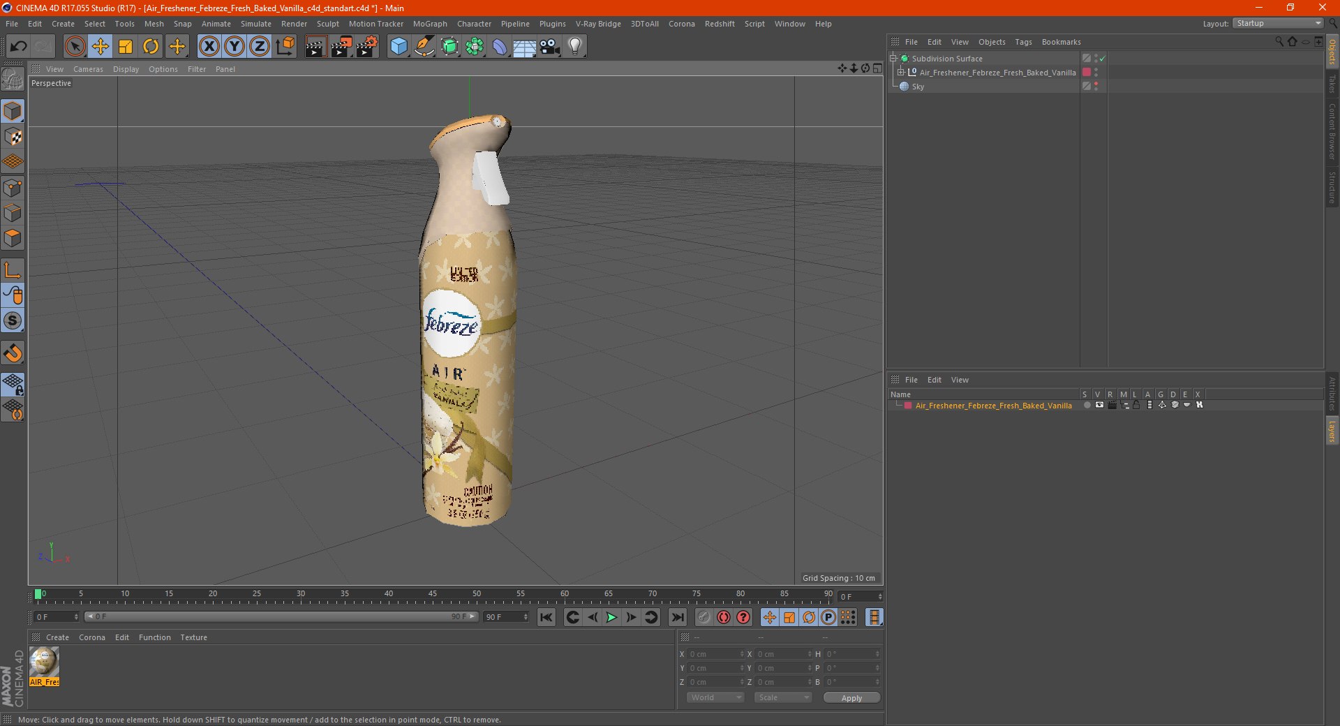 3D Air Freshener Febreze Fresh Baked Vanilla https://p.turbosquid.com/ts-thumb/HN/LObmaA/fL/airfreshenerfebrezefreshbakedvanilla3dsmodel017/jpg/1639555759/1920x1080/fit_q87/0d1bf79a4ce0fbf70ecae6c8de9f06ee082b7bae/airfreshenerfebrezefreshbakedvanilla3dsmodel017.jpg