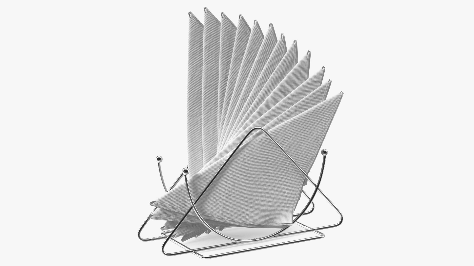 Napkin Holders Collection 3D model preview