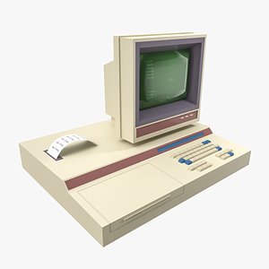 Cash Register Low Poly 3D Model