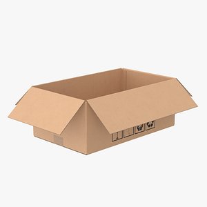 Cardboard Box 50x30x20 Open