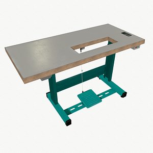 3D Sewing machine table